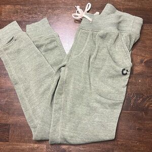 CHASER OLIVE GREEN JOGGERS
